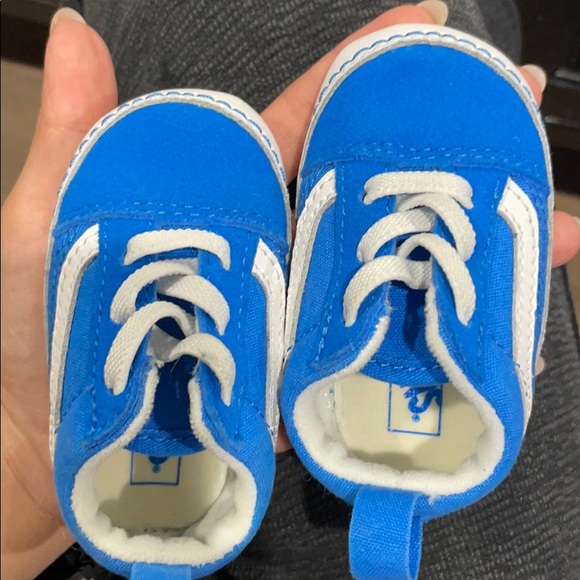 Old skool crib vans baby shoes size 2 - Picture 4 of 5